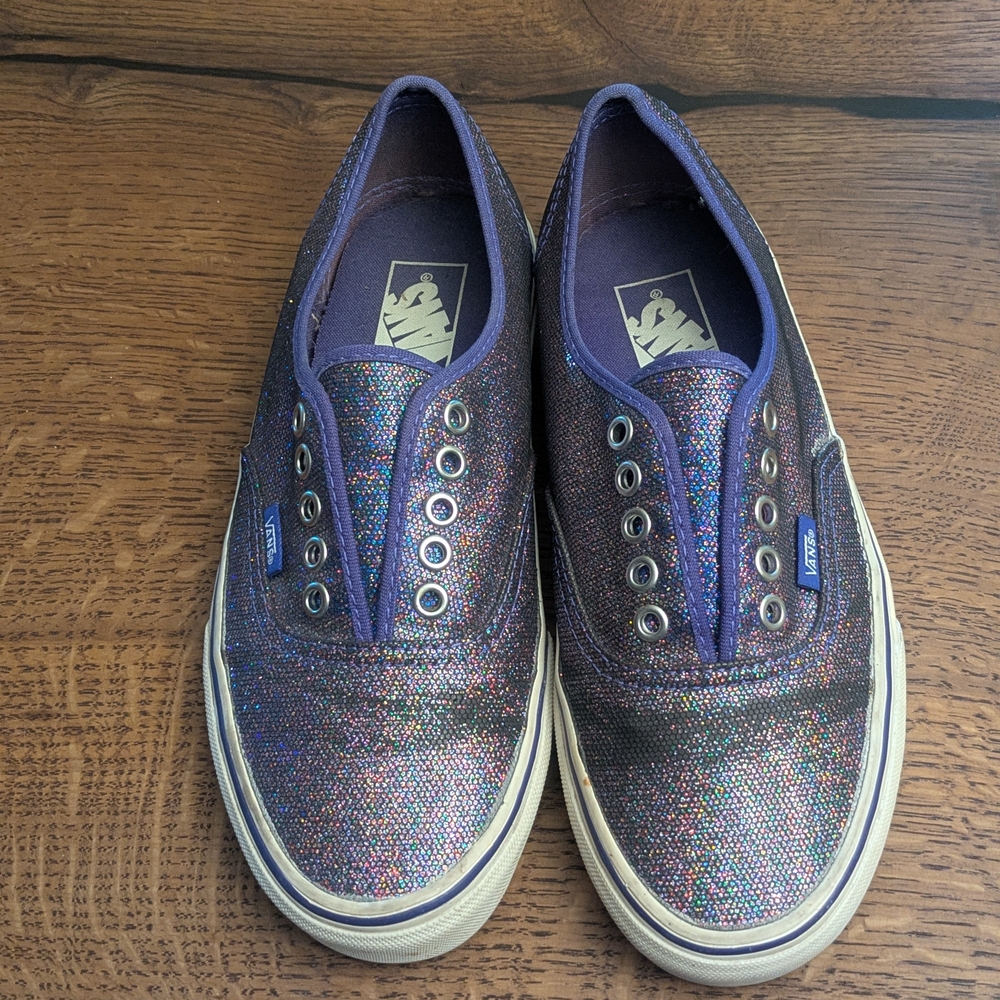 Vans Multicolor Glitter Sneakers